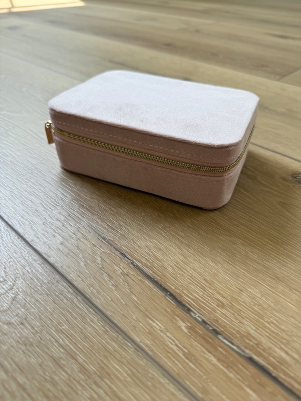 A New Day Velvet Jewelry Box with Zipper - Picture 3 of 7